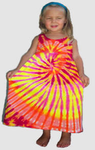 Empire Dress Tie Dye