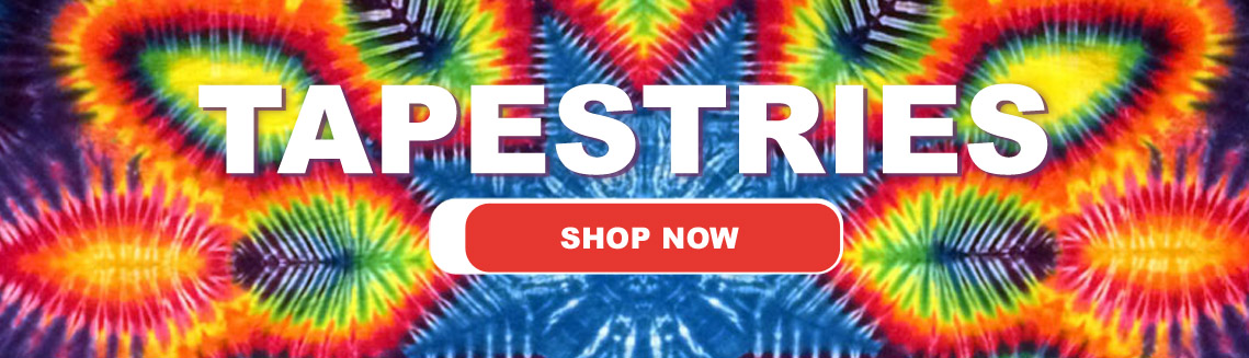 E-Art Tie-Dye Tapestries