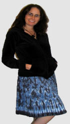 Roll Waist Tie Dye Skirt